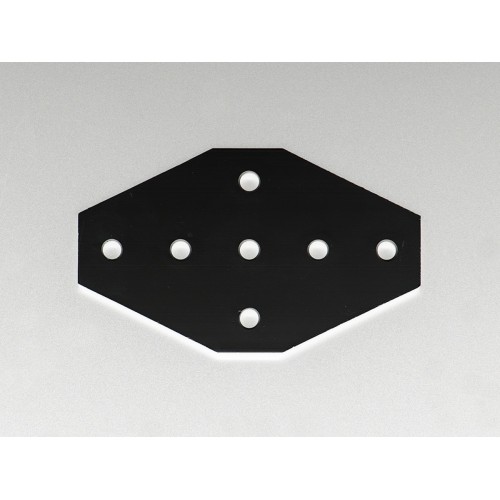 7 Hole Cross Joining Plate 2020 V-slot Aluminum Profile CNC 3D Printer 100X60 [78305]